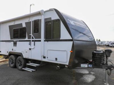 2026 Winnebago Micro Minnie 2100BH — front three-quarter view