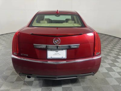 2013 Cadillac CTS — rear three-quarter view