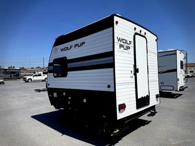 2027 Forest River Cherokee Wolf Pup — rear three-quarter view