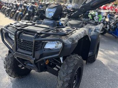 2026 Honda FourTrax Foreman 4x4 EPS — rear three-quarter view