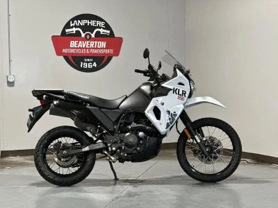 2025 Kawasaki KLR650 S Pearl Crystal White/Metallic Carbon Gray - Photo 5