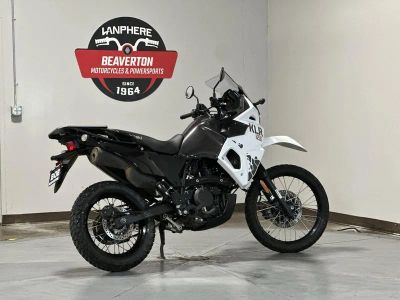 2025 Kawasaki KLR650 S Pearl Crystal White/Metallic Carbon Gray - Photo 4