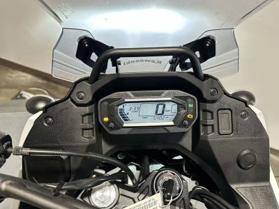 2025 Kawasaki KLR650 S Pearl Crystal White/Metallic Carbon Gray - Photo 11