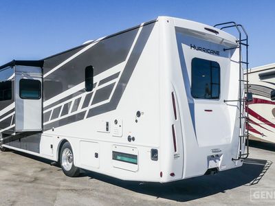 2026 Thor Motor Coach Hurricane — rear three-quarter view