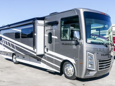 2026 Thor Motor Coach Hurricane — front three-quarter view