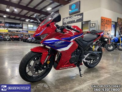 2025 Honda CBR500R — side profile view