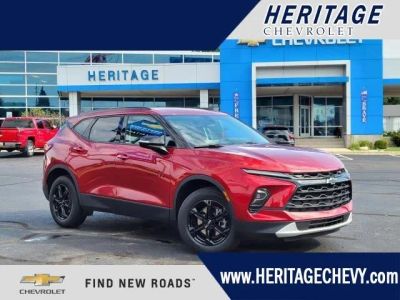 2024 Chevrolet Blazer 3LT in Radiant Red Tintcoat — front three-quarter view
