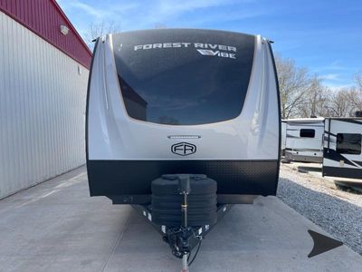 2025 Forest River RV Vibe — rear three-quarter view