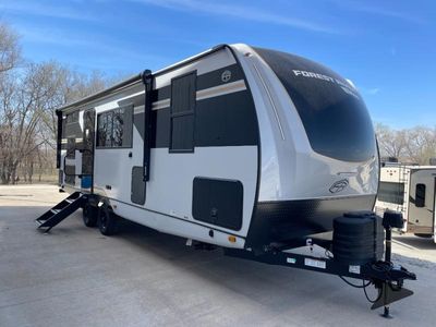 2025 Forest River RV Vibe — front three-quarter view