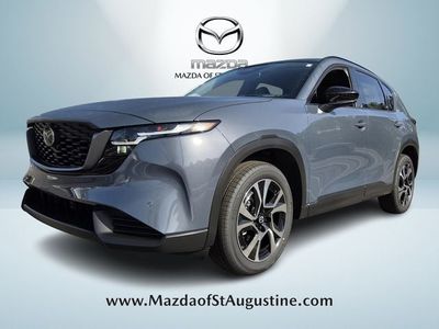 2026 Mazda CX-5 2.5 S Preferred in Gray — front three-quarter view