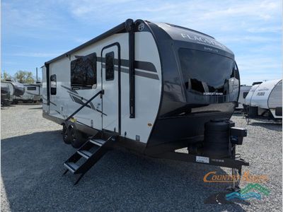 2026 Forest River Flagstaff Super Lite — front three-quarter view
