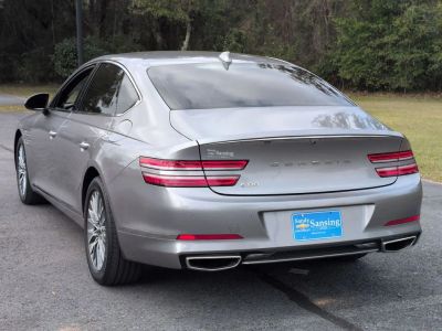 2023 Genesis G80 — rear three-quarter view