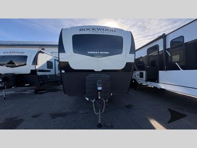 2026 Forest River RV Rockwood Mini Lite — rear three-quarter view