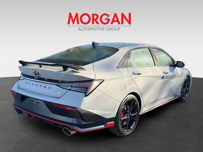 2026 Hyundai ELANTRA N — rear three-quarter view