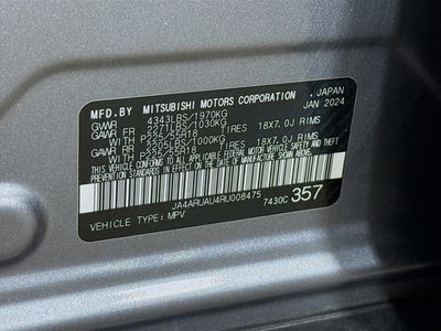 2024 Mitsubishi Outlander Sport — photo 34 view