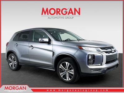 2024 Mitsubishi Outlander Sport 2.0 SE in Alloy Silver Metallic — front three-quarter view