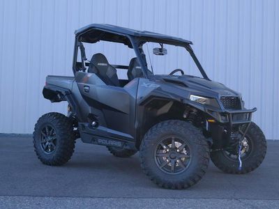 2026 Polaris General XP 1000 Ultimate in MATTE SUPER GRAPHITE — front three-quarter view