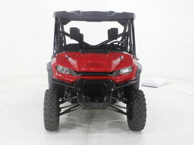 2025 Honda Pioneer 1000-6 Deluxe Crew — rear three-quarter view