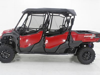 2025 Honda Pioneer 1000-6 Deluxe Crew — engine compartment view