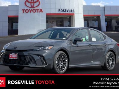 2026 Toyota Camry — front three-quarter view