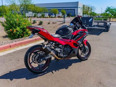 2025 Kawasaki Ninja 500 ABS Passion Red/Metallic Flat Spark Black - Photo 4