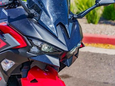 2025 Kawasaki Ninja 500 ABS Passion Red/Metallic Flat Spark Black - Photo 13