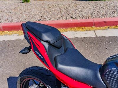 2025 Kawasaki Ninja 500 ABS Passion Red/Metallic Flat Spark Black - Photo 9