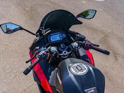 2025 Kawasaki Ninja 500 ABS Passion Red/Metallic Flat Spark Black - Photo 8