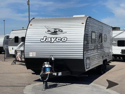 2026 Jayco Jay Flight SLX — rear three-quarter view