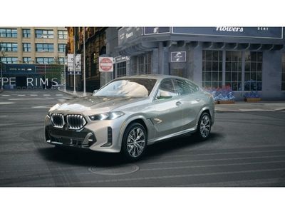 2026 BMW X6 xDrive40i xDrive40i in Skyscraper Grey Metallic — front three-quarter view