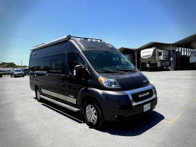 2019 Winnebago Travato — front three-quarter view