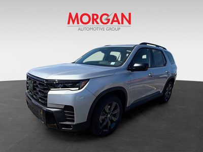 2026 Honda Pilot — rear three-quarter view