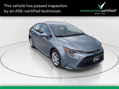 2024 Toyota Corolla LE CVT — front three-quarter view