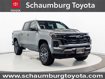 2023 Chevrolet Colorado Z71 in Gray — front three-quarter view