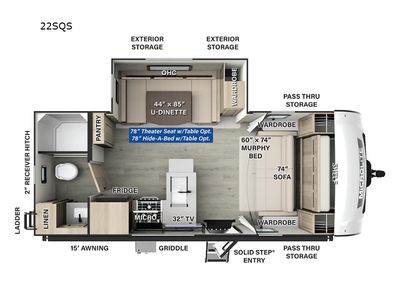 2025 Forest River RV Flagstaff Micro Lite — detail view