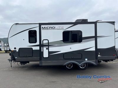 2025 Forest River RV Flagstaff Micro Lite — rear three-quarter view