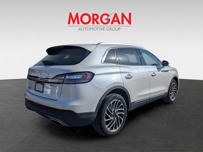 2019 Lincoln Nautilus — rear three-quarter view