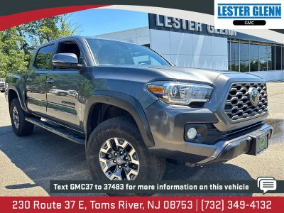 2023 Toyota Tacoma TRD Off Road in Gray — front three-quarter view