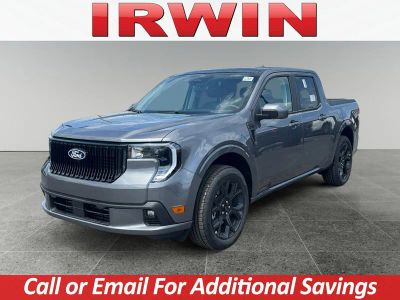 2026 Ford Maverick Lobo Standard in Gray — front three-quarter view