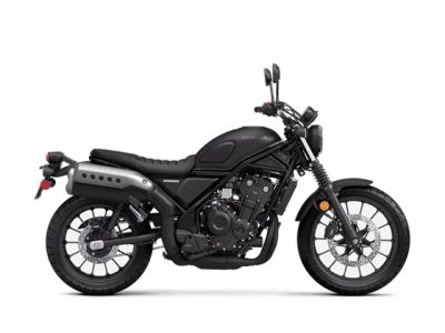 2025 Honda® SCL500 — front three-quarter view