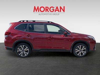 2022 Subaru Forester — rear three-quarter view