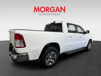 2022 Ram 1500 — rear three-quarter view