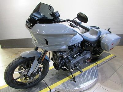 2026 Harley-Davidson FXLRST - Low Rider ST in DRK BILLIARD GRY — front three-quarter view
