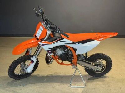2026 KTM 50 SX — front three-quarter view