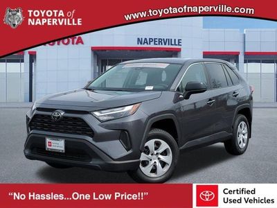 2024 Toyota RAV4 LE — front three-quarter view