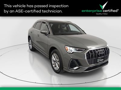 2024 Audi Q3 S line Premium 45 TFSI quattro — front three-quarter view