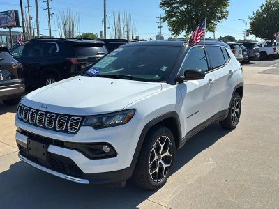 2025 Jeep Compass — rear three-quarter view