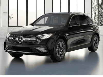 2026 Mercedes-Benz GLC 300 in Black — front three-quarter view