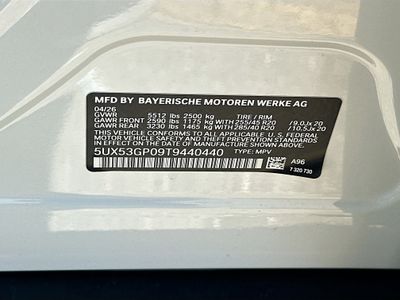 2026 BMW X3 — photo 25 view
