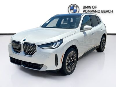 2026 BMW X3 — rear three-quarter view
